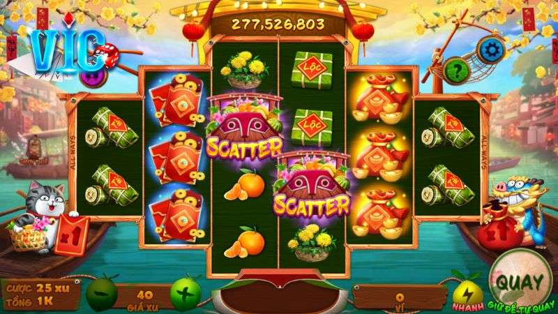 Sắc Xuân Chợ Tết - Game slot ăn khách nhất hiện nay