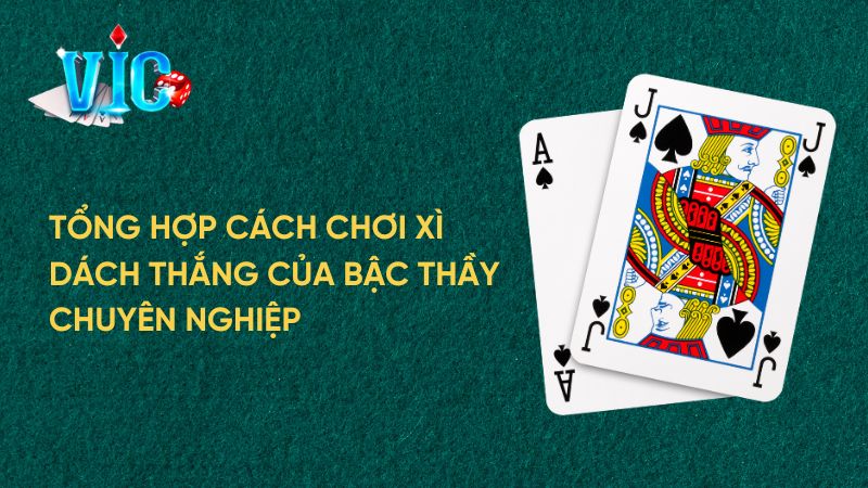 Tổng hợp cách chơi xì dách thắng của bậc thầy chuyên nghiệp